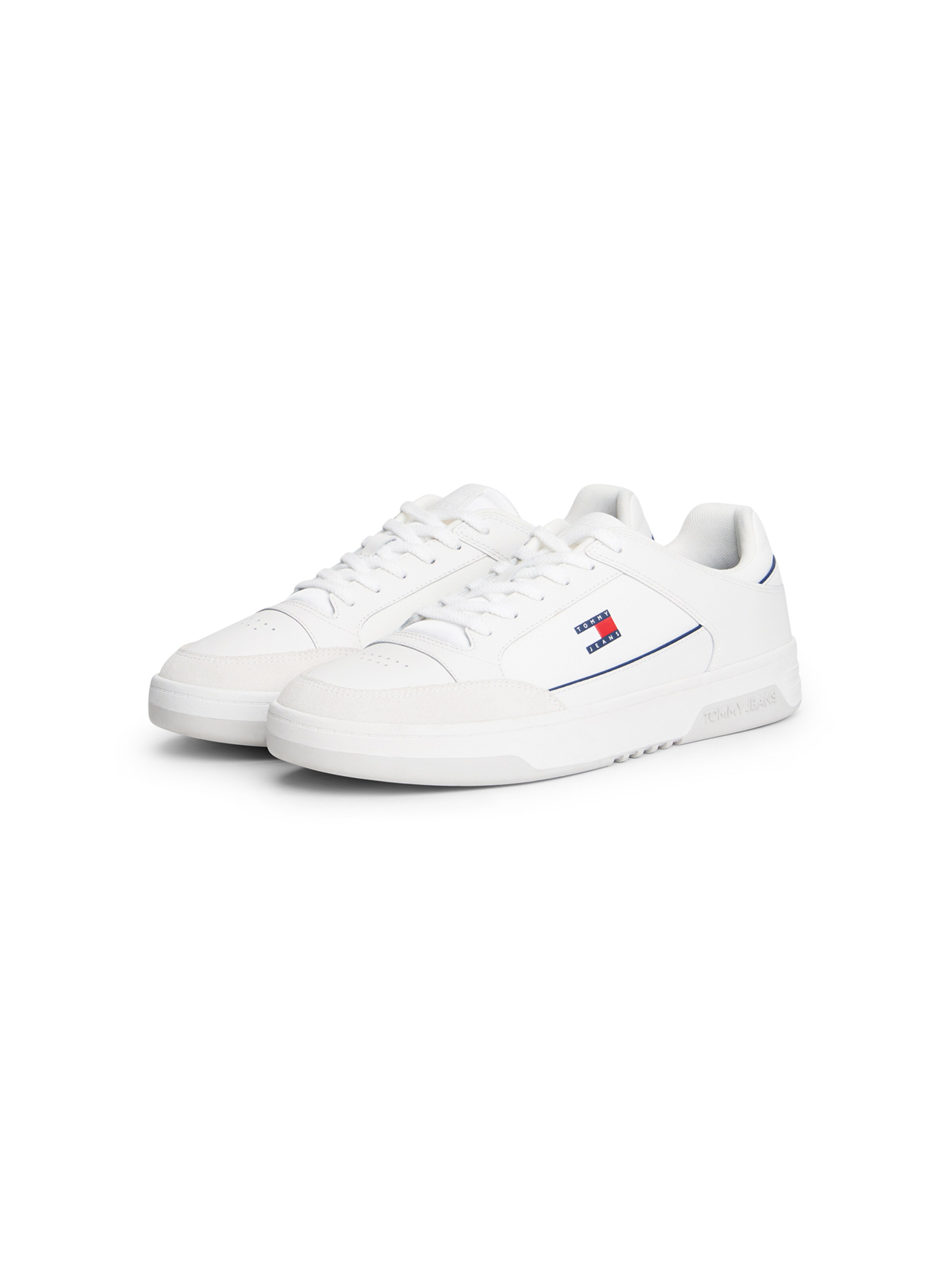 Tommy Jeans Trampki niskie w kolorze biały