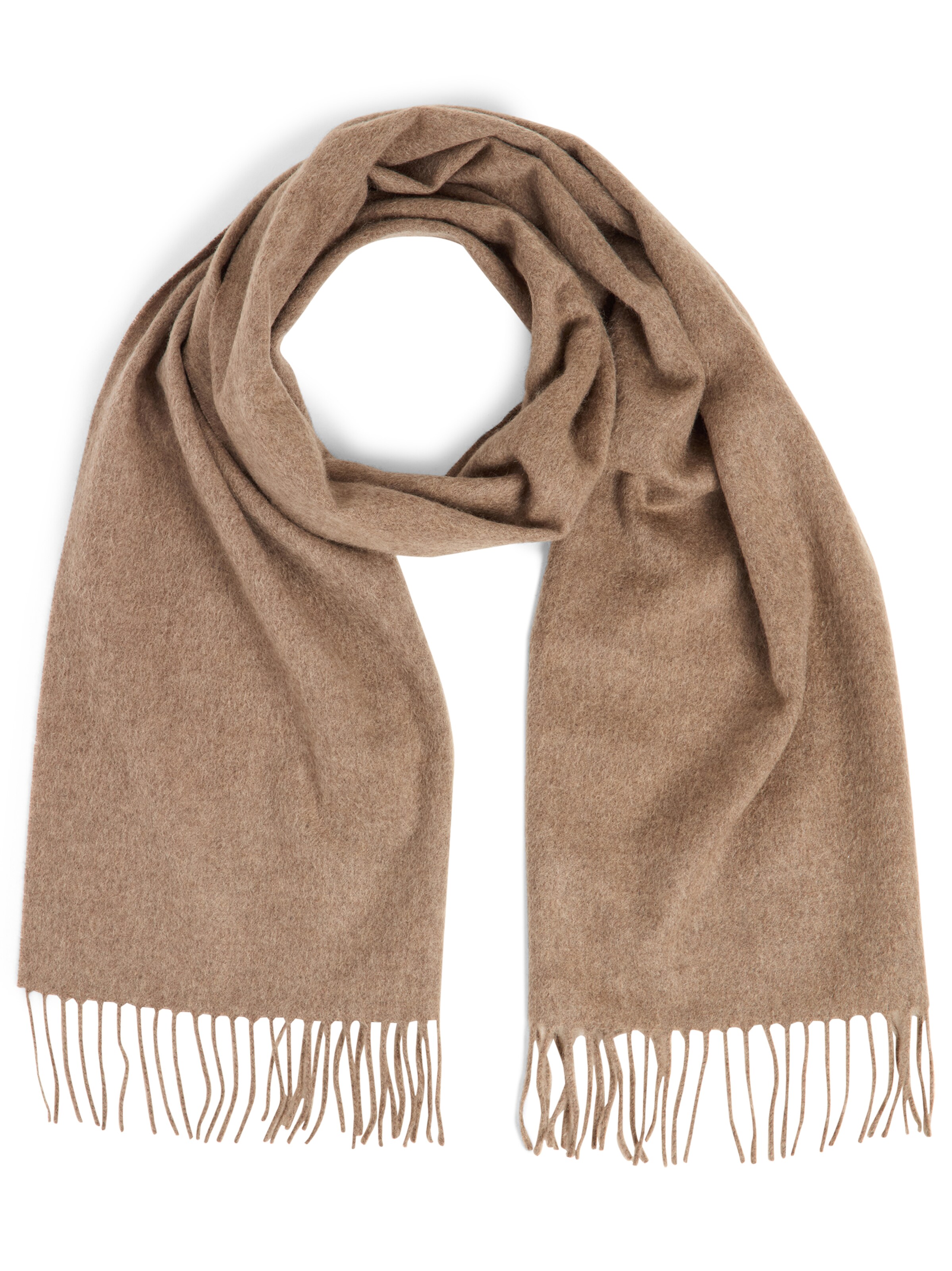 Finshley & Harding Scarf in Beige: front