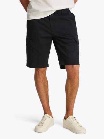 Regular Pantalon cargo 'SCANTON' Tommy Jeans en noir : devant