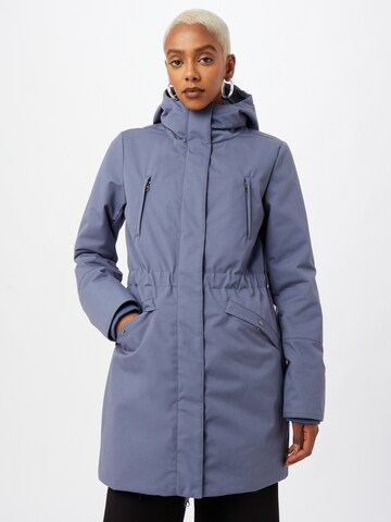 Manteau mi-saison 'Denise' modström en bleu : devant