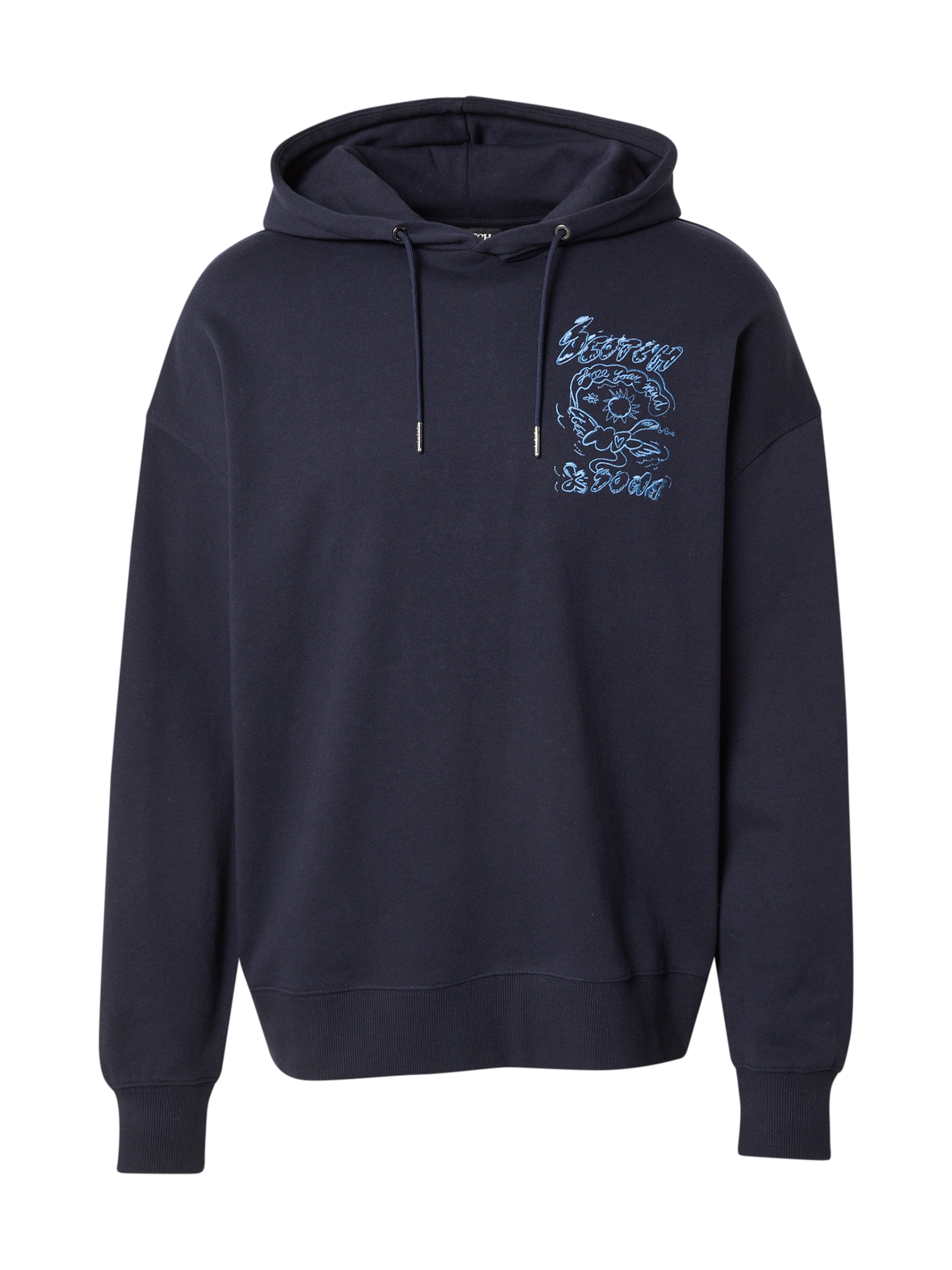 SCOTCH & SODA Sweatshirt in Navy / Aqua, Item view