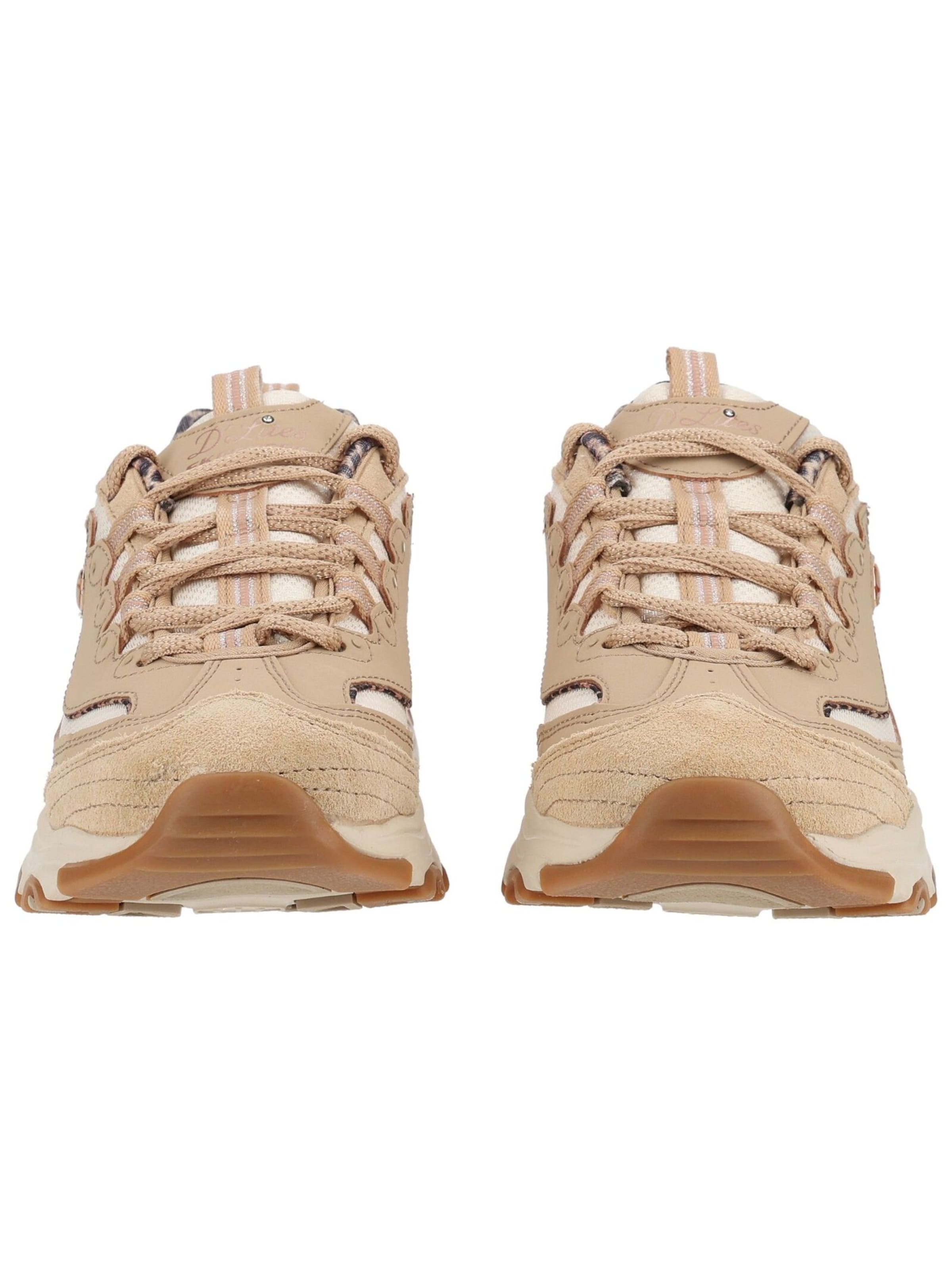 SKECHERS Platform trainers in Beige