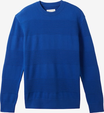 TOM TAILOR DENIM Sweater in Blue: front