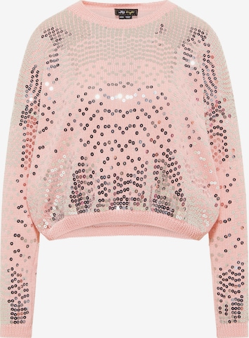 Pull-over myMo at night en rose : devant