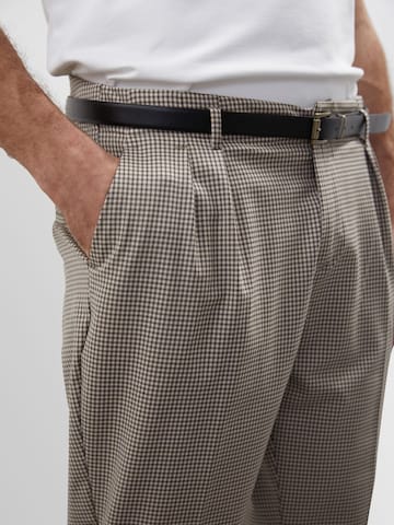 Effilé Pantalon à pince Antioch en beige