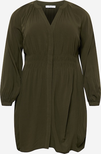 ABOUT YOU Curvy Robe-chemise en vert foncé, Vue avec produit