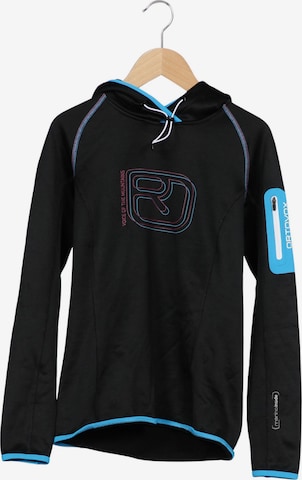 ORTOVOX Kapuzenpullover XS in Schwarz: Vorderseite