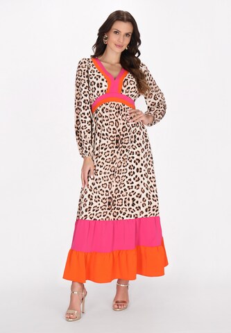 Robe faina en marron