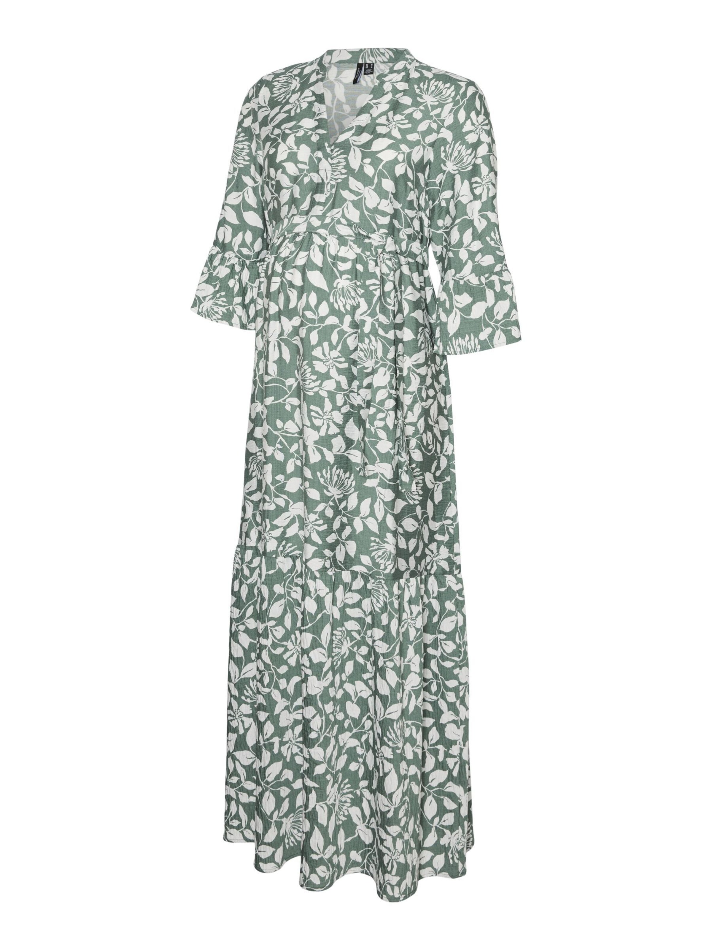 Robe 'VERA' Vero Moda Maternity en vert : devant
