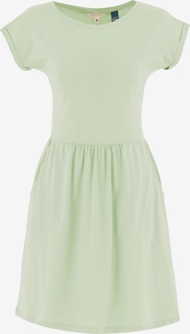 Organication Kleid in Grün: Vorderseite