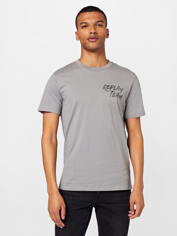 REPLAY T-Shirt in Grau: predná strana