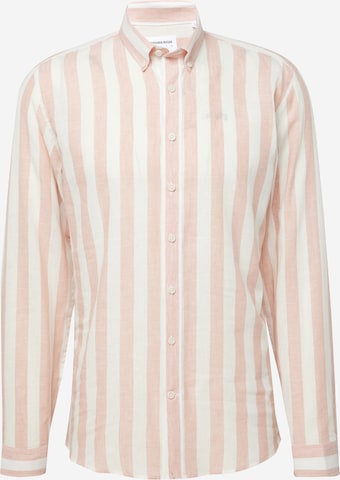 Lindbergh Button Up Shirt in Pink: front