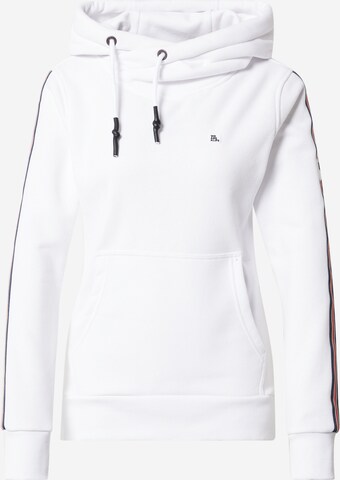 Alife and Kickin - Sudadera 'SarahAK' en blanco: frente