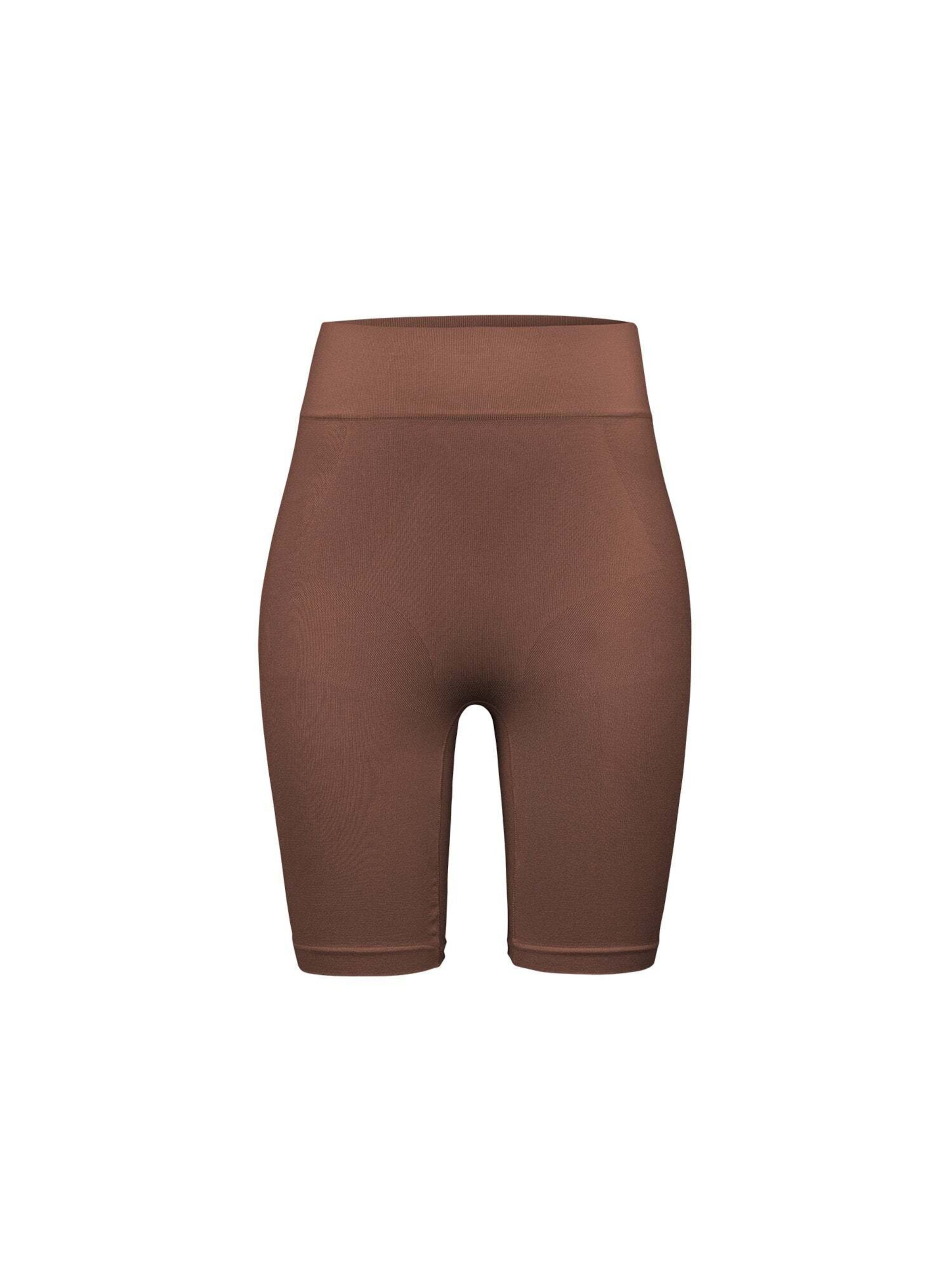 SNOCKS Shapingbroek in Bruin: voorkant