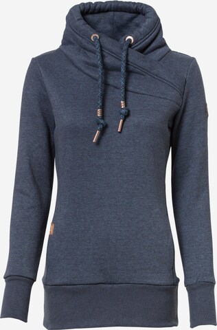 RagwearSweater majica 'Neska' - plava boja: prednji dio