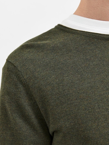 Pullover 'Rome' di SELECTED HOMME in verde