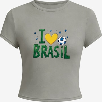 T-shirt GORHEY en gris : devant