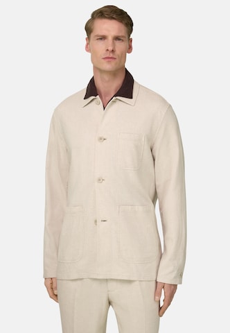 Boggi Milano Jacke in Beige: Vorderseite