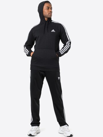 ADIDAS SPORTSWEAR Sport sweatshirt 'Essentials 3-Stripes' i svart