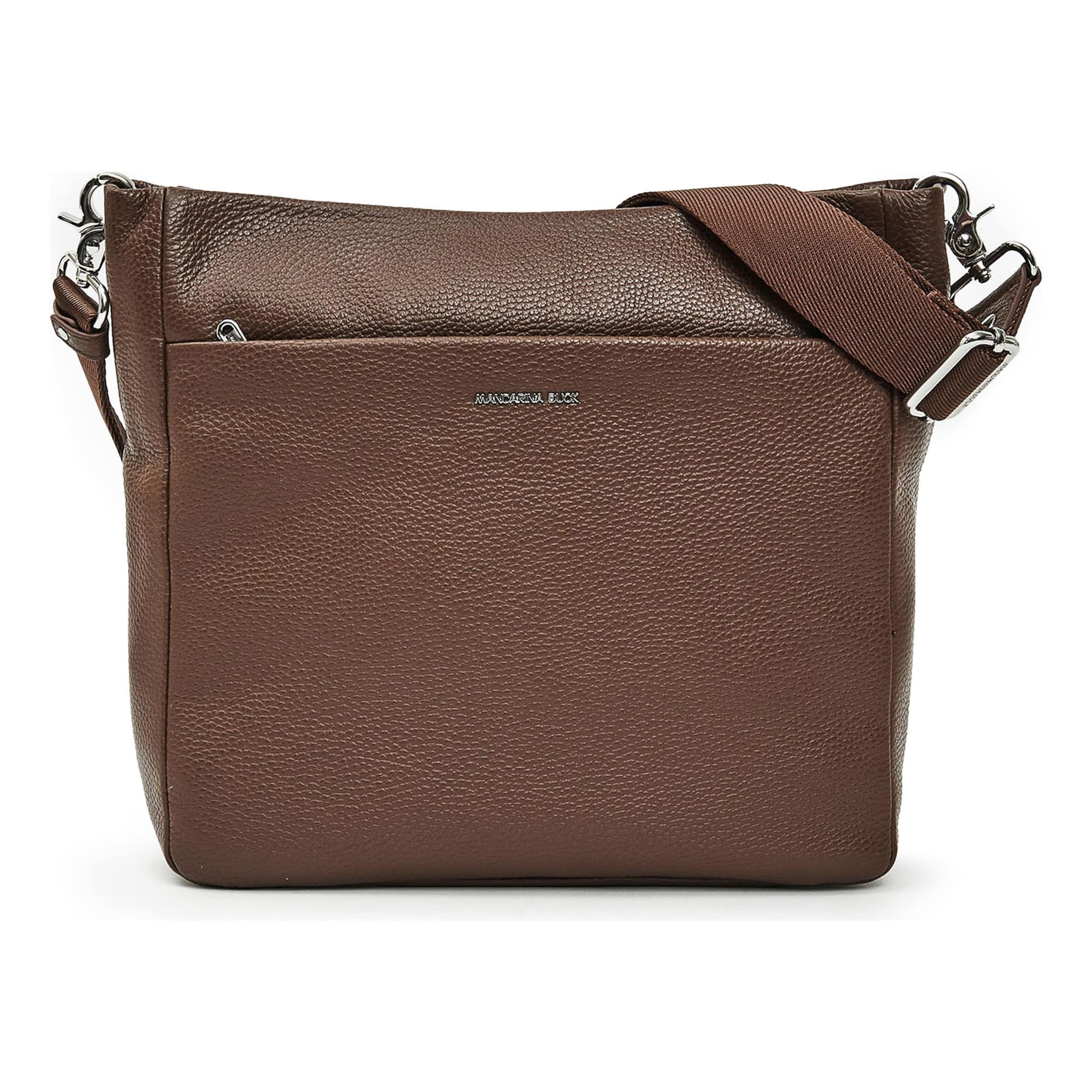 MANDARINA DUCK Schoudertas in Bruin: voorkant