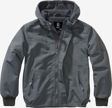 Brandit Between-Season Jacket in Grey: front