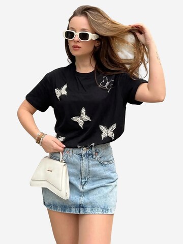 Bianco Lucci - Camisa em preto: frente