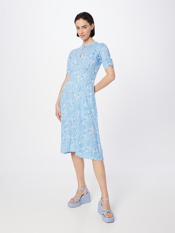 Compania Fantastica Šaty – modrá: přední strana