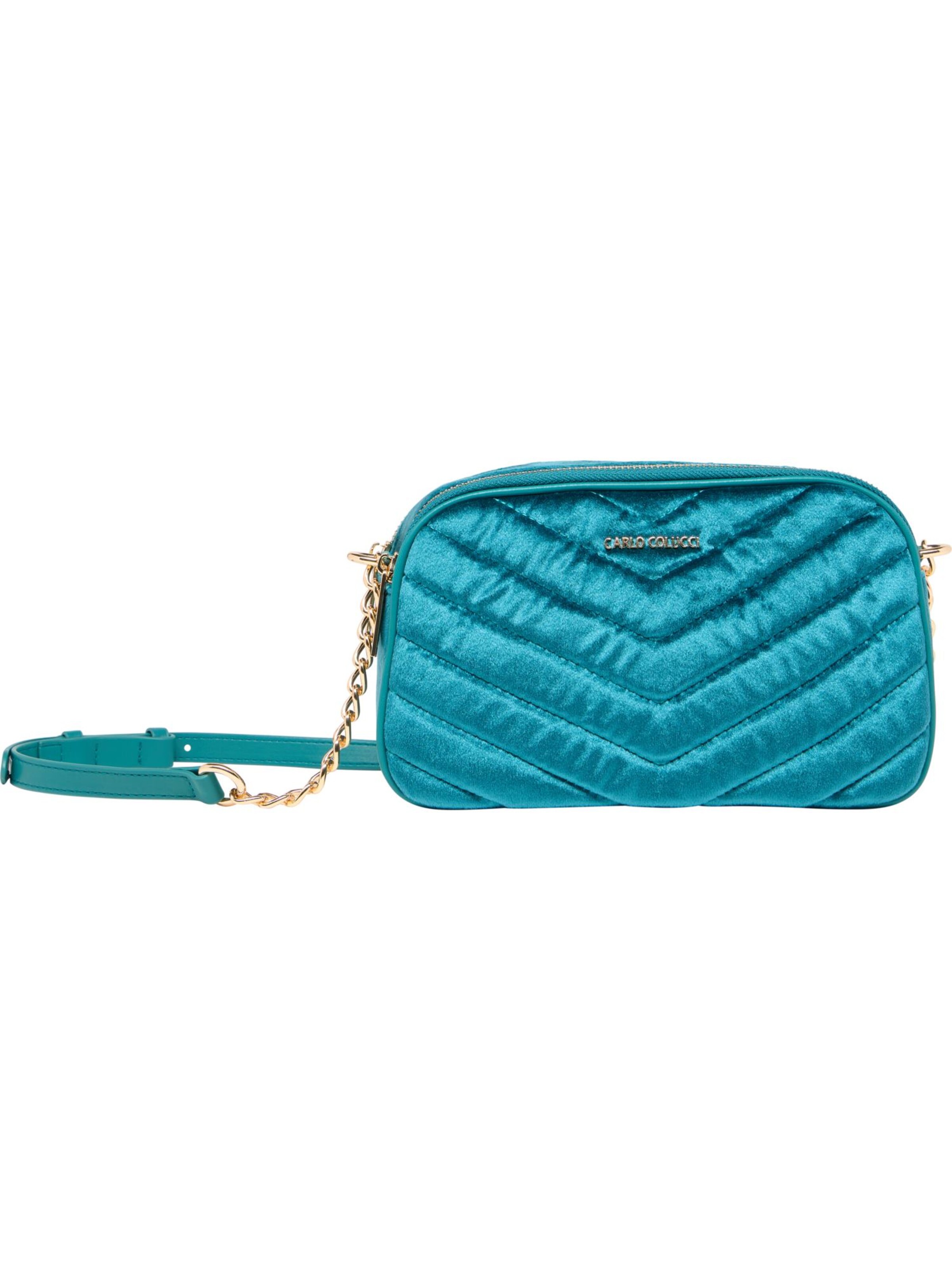 Carlo Colucci Umhängetasche in Grau: Vorderseite