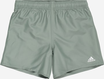 ADIDAS PERFORMANCE - Moda de banho desportiva 'Classic Badge Of' em verde: frente