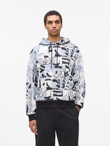 mišri KARL LAGERFELD JEANS Megztinis be užsegimo: priekis