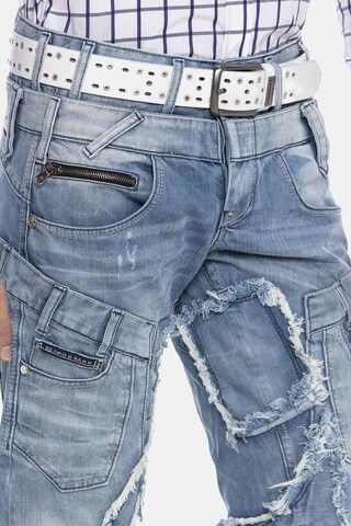 CIPO & BAXX Slimfit Jeans 'DENIM' in Blau