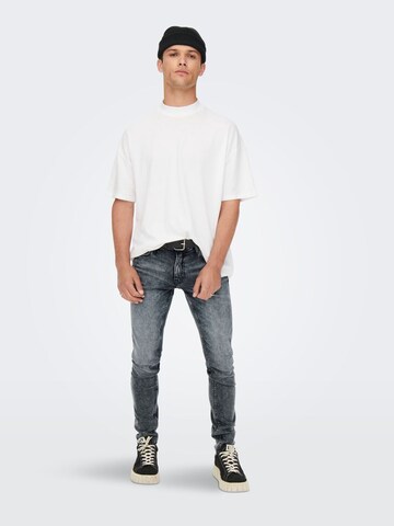 Only & Sons Skinny Jeans in Schwarz