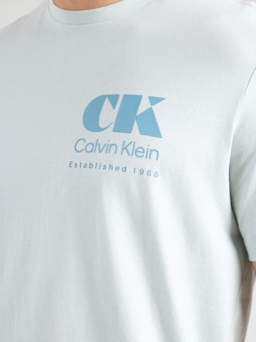 žalia Calvin Klein Jeans Marškinėliai