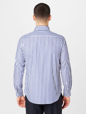 Harmony Paris Regular fit Button Up Shirt 'CELESTIN' in Blue