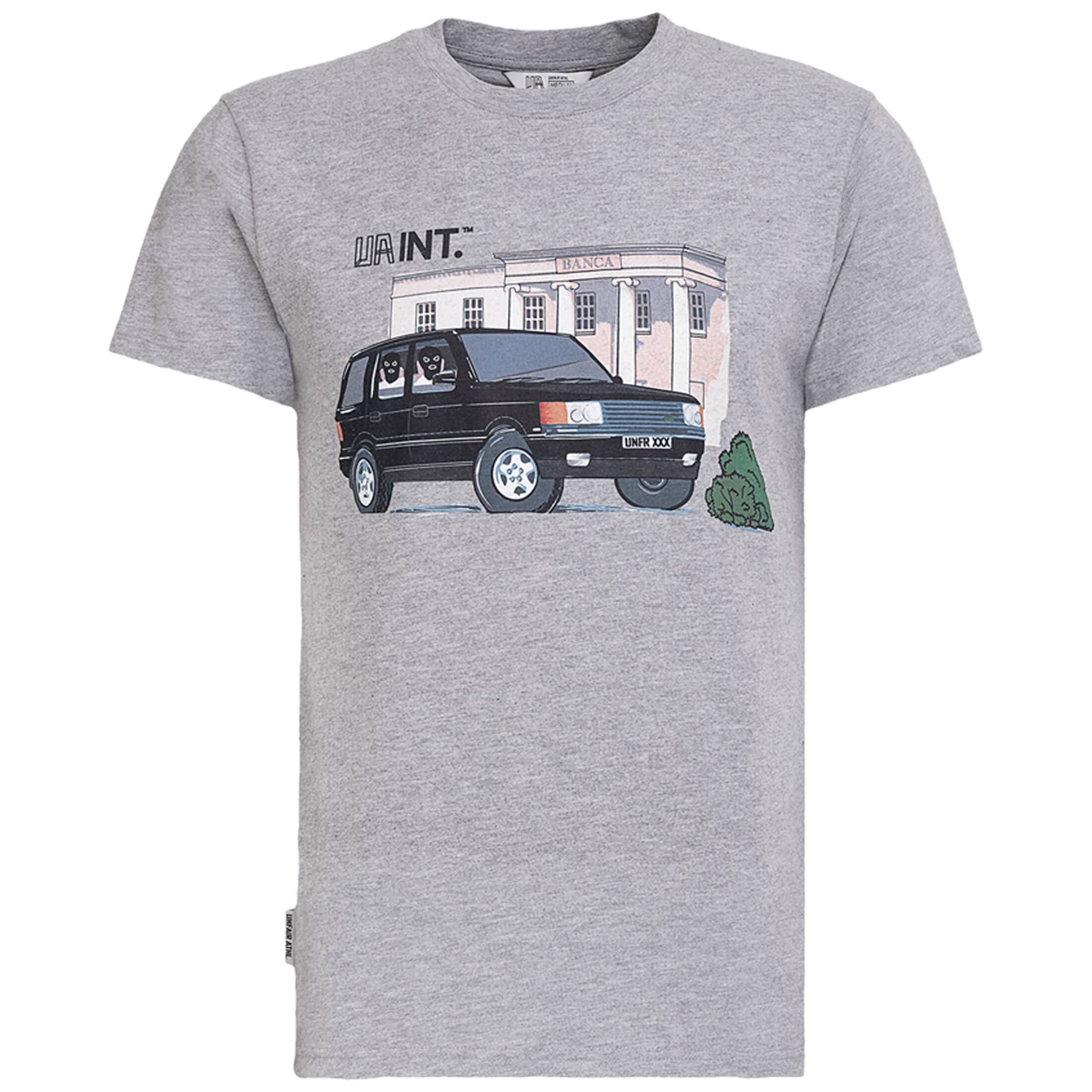 Unfair Athletics Shirt 'Off Road' in Grey: front