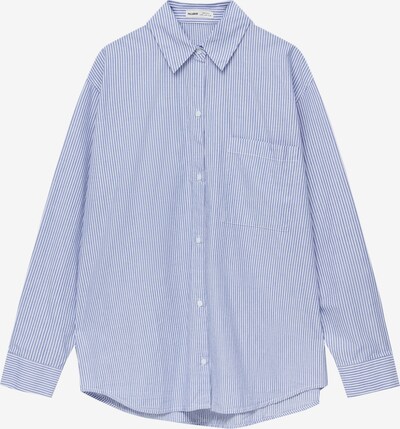 Pull&Bear Bluzka w kolorze jasnoniebieski / białym, Podgląd produktu