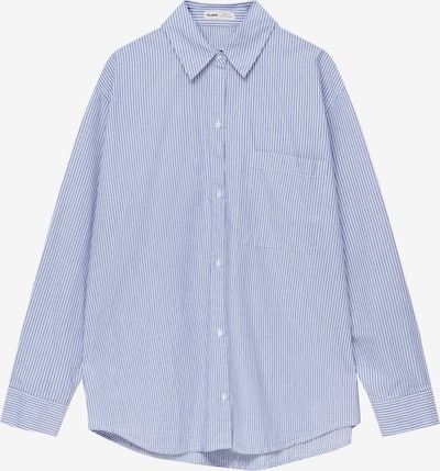 Pull&Bear Bluzka w kolorze jasnoniebieski / białym, Podgląd produktu