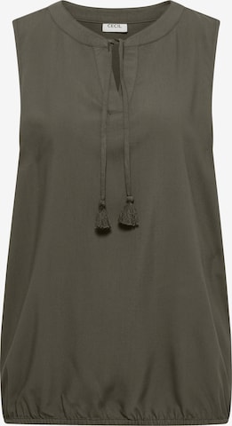 CECIL Bluse in Grün: Vorderseite