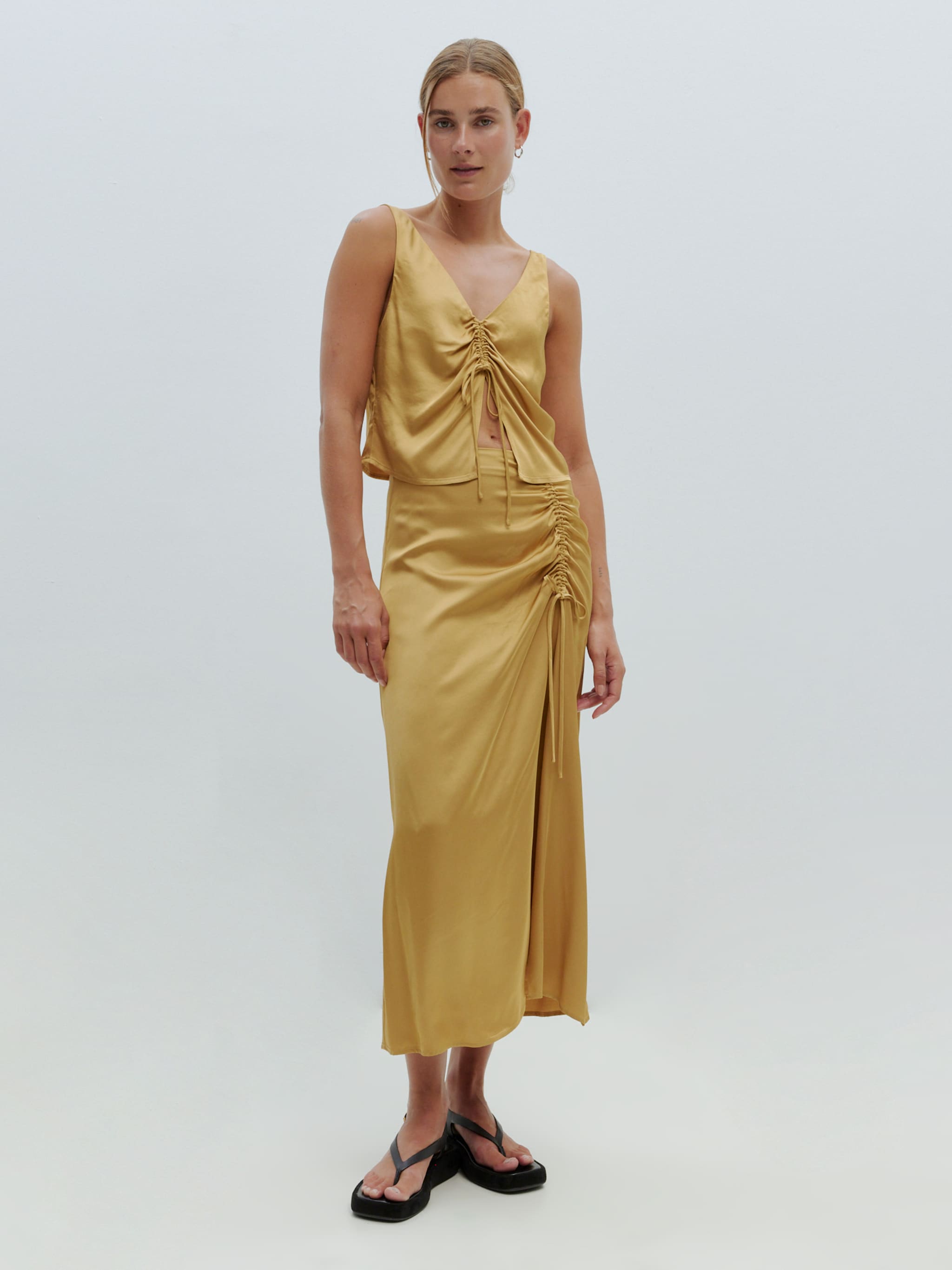 EDITED Producten Rok 'Madlin' Geel