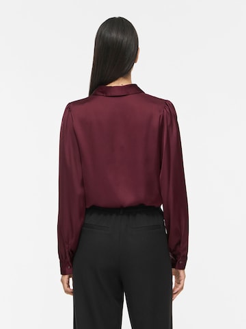 Chemisier 'VISofie' VILA en rouge
