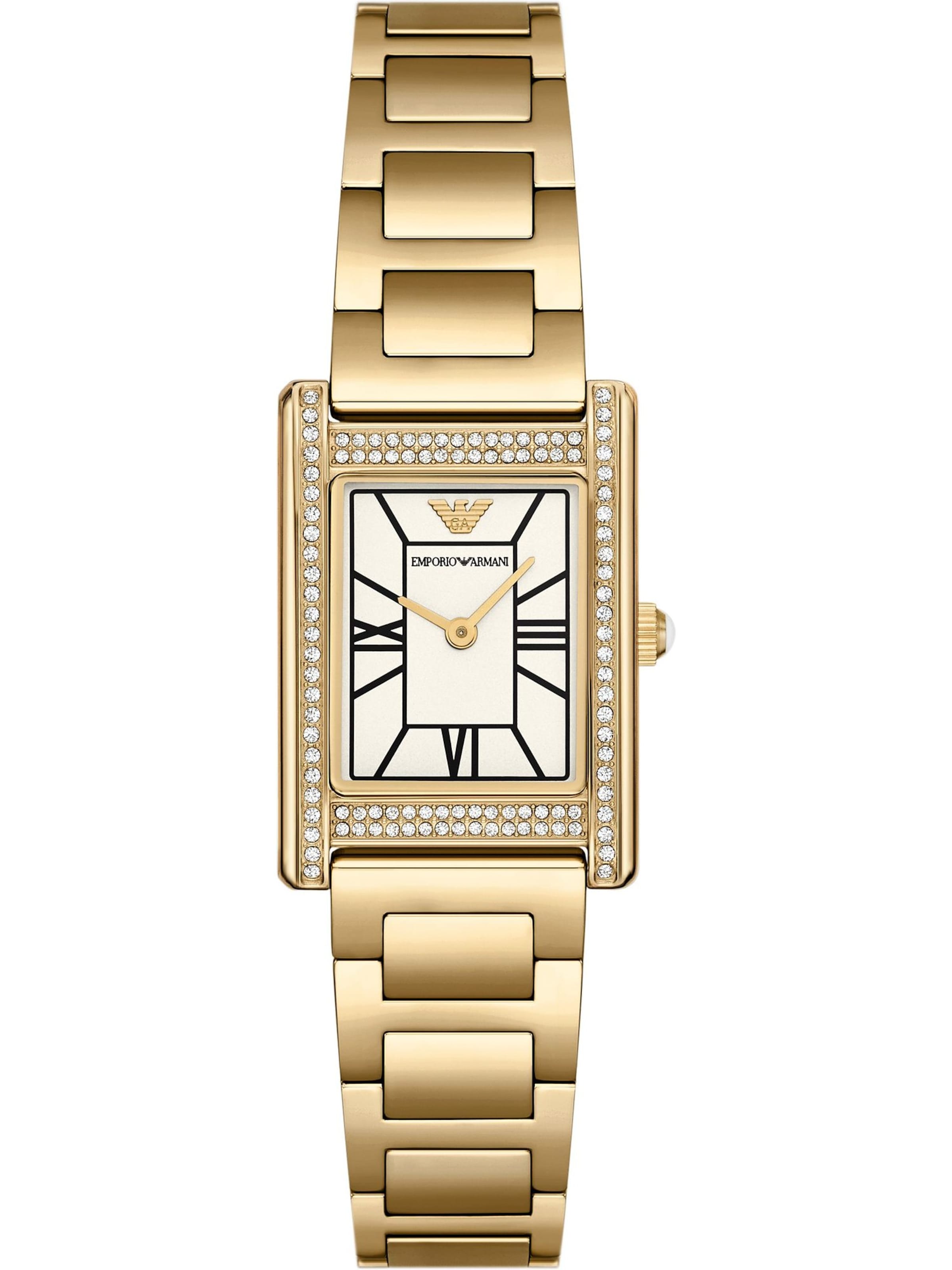 Emporio Armani Analog watch in Gold: front