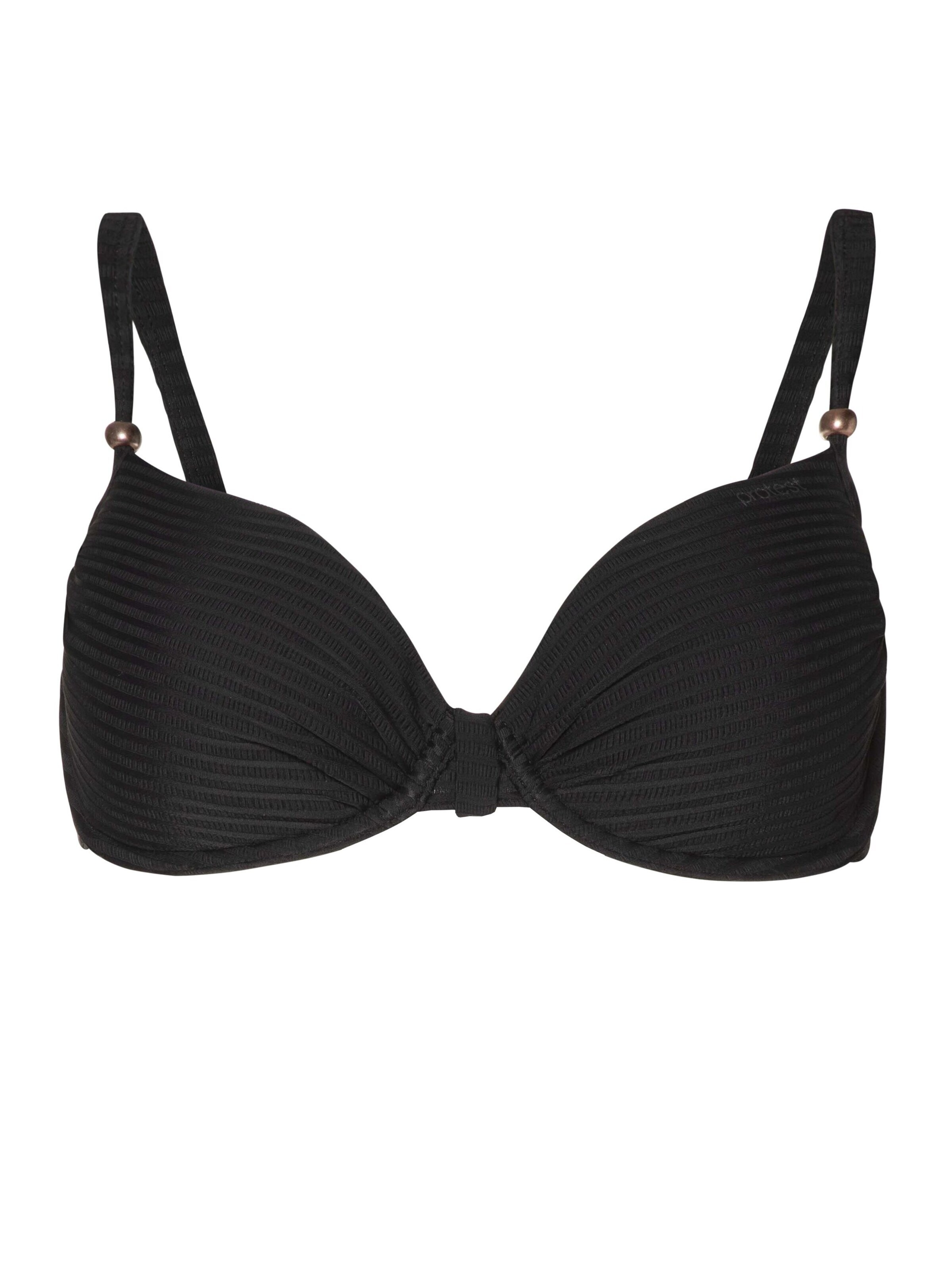 PROTEST Balconette Bikini Top 'MIXJADA' in Black: front