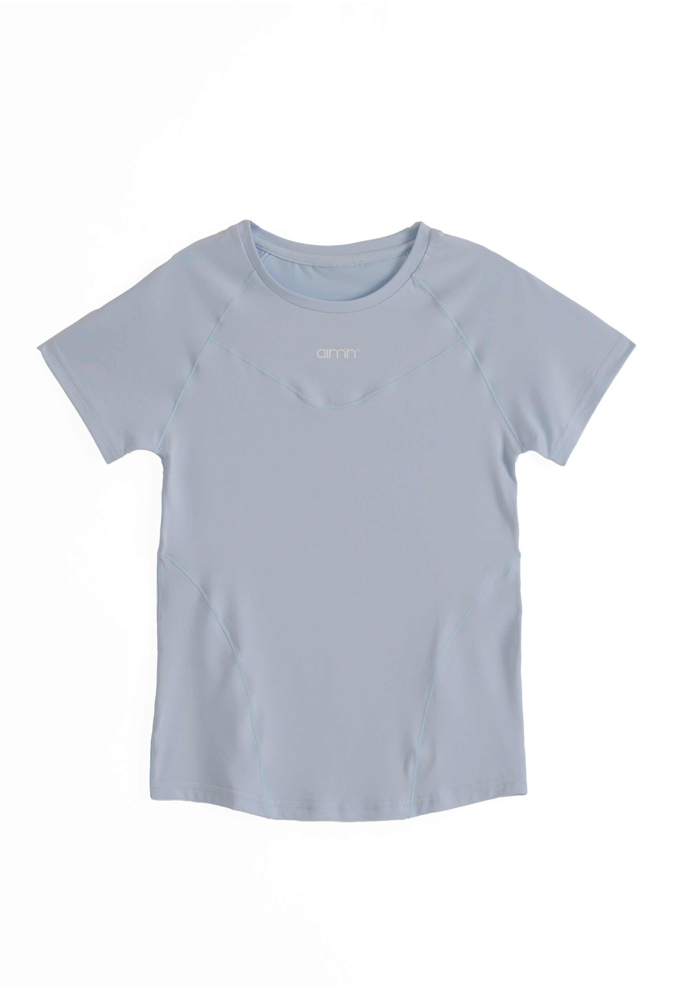 Maglia funzionale di Aim'n in grigio: frontale