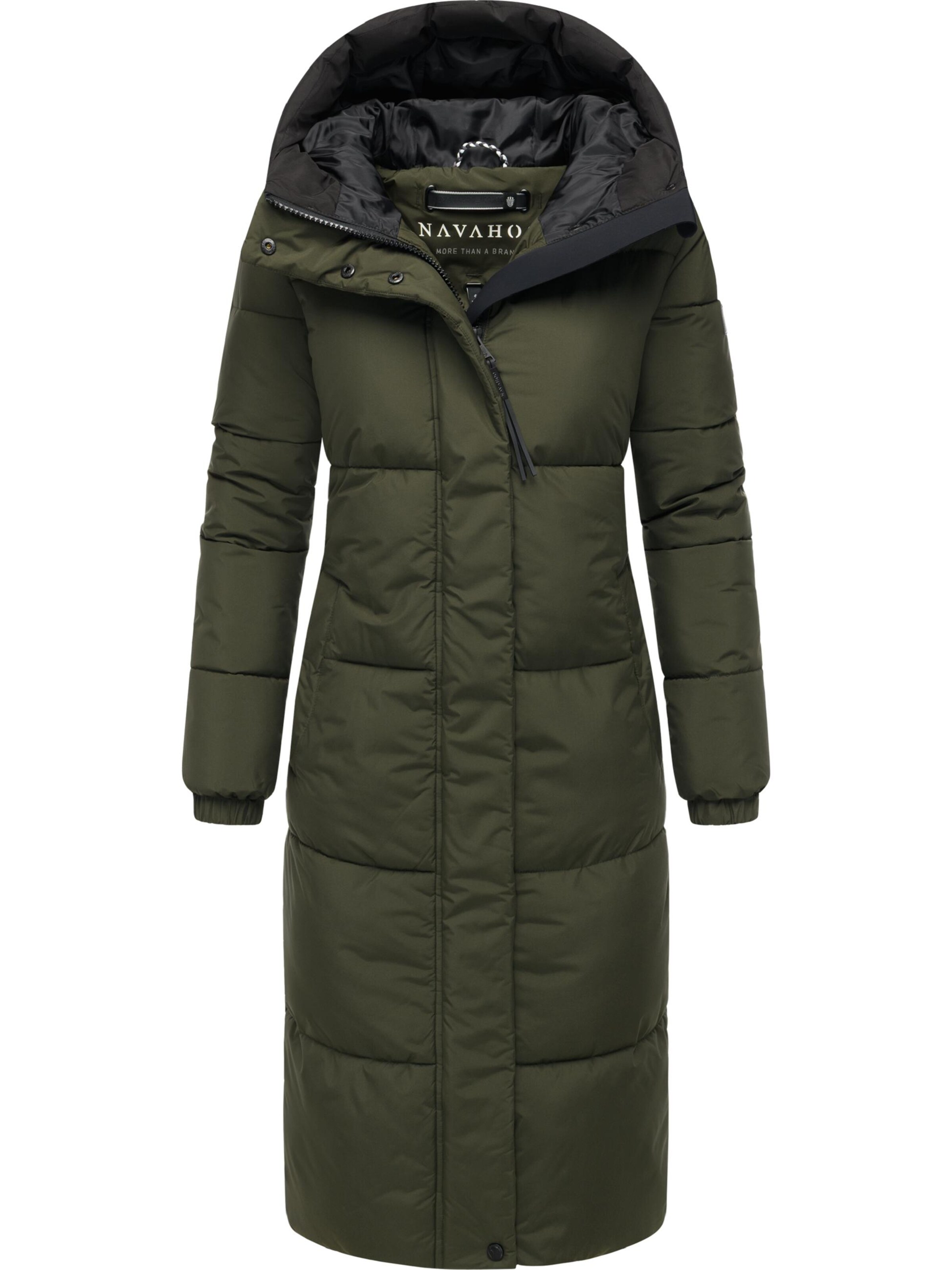 NAVAHOO Mantel 'Taublüte XIV' in Grün