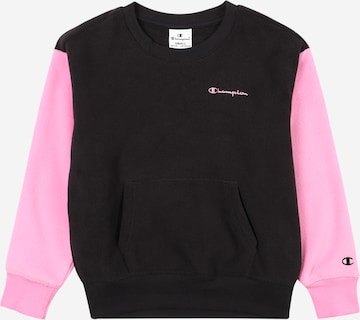 Champion Authentic Athletic Apparel Sweatshirt in Black: front