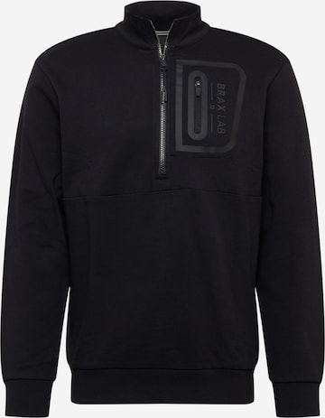 BRAX Sweatshirt 'Sion' in Schwarz: predná strana