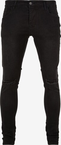 DEF Slim fit Jeans 'Wittenau' in Black: front