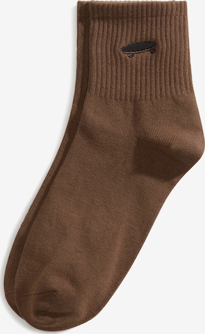 VANS Sokken 'Salton' in Bruin: voorkant