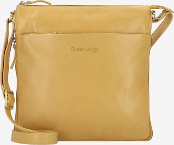 Greenland Nature Crossbody Bag 'Nature' in Yellow: front
