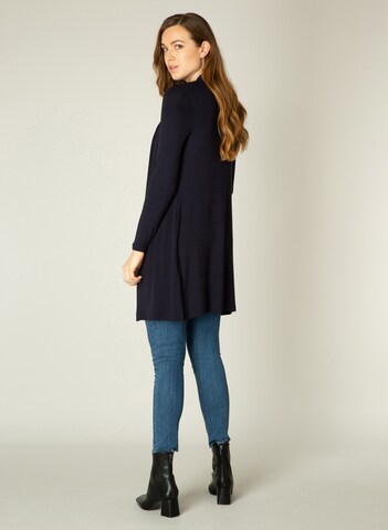 BASE LEVEL Knit Cardigan 'Yayla' in Blue